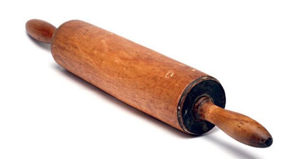 Rolling pin for treatment of cervical osteochondrosis